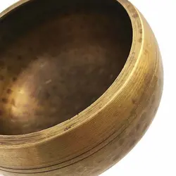 کاسه تبتی (مرتعش) هندی چکش خورده : قطر دهانه ۹ سانت