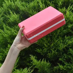 آجر یوگا فومی طرح وارداتی : قرمز