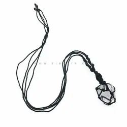 آویز دستساز سنگ کریستال کوارتز برزیل