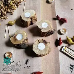 شمع های چوبی