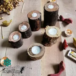 شمع های چوبی