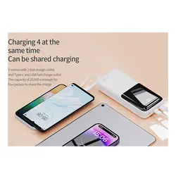 پاور بانک جووی مدل JP312 ظرفیت 20000 میلی آمپرساعت