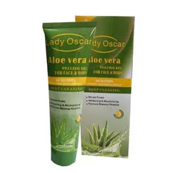 ژل لایه بردار صورت لیدی اسکار Lady Oscar مدل آلوئه ورا حجم 100 میلی لیتر