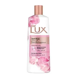 شامپو بدن لوکس LUX رایحه گل رز نرم Soft Rose حجم 500 میلی لیتر