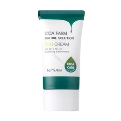 ضد آفتاب بدون رنگ سیکا فارم استی cica farm با SPF 50 حجم 30 میل