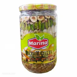 معجون مقوی ترکیب انواع مغز خشکبارها مارینا Marina وزن 720 گرم (ترکیه)