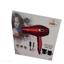 سشوار مکس max مدل8808 قدرت 8000 وات