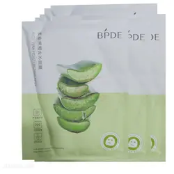 ماسک ورقه ای BPDE مدل آلوئه ورا حجم 25 گرمی (بسته 10 عددی)