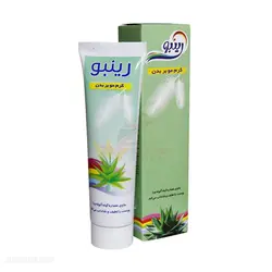 کرم موبر بدن رینبو Rainbow عصاره آلوئه ورا حجم 100 گرمی