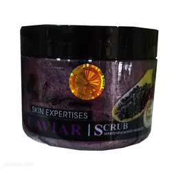 اسکراب صورت و بدن اسکار عصاره خاویار حجم 350 میلی لیتر