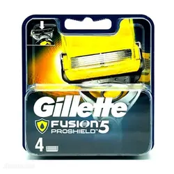 تیغ یدک ژیلت Fusion 5 مدل پروشیلد PROSHIELD بسته ۴ عددی