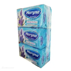 صابون حمام ماریانا Maryana رایحه گل سُنبُل بسته 6 عددی