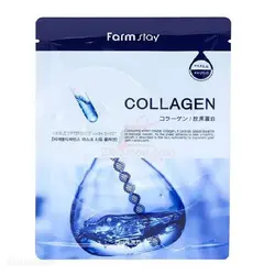 ماسک ورقه ای آب رسان کلاژن فارم استی مدل کلاژن 25 گرمی