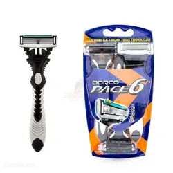خودتراش 6 تیغ دورکو DORCO بسته 3 عددی (ترکیه)
