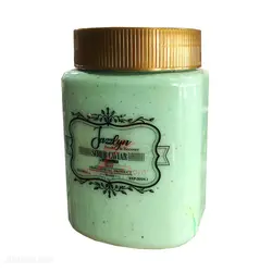 اسکراب سفید کننده و اب رسان بدن خاویار Jazz Lyn مدل نعناء 400 گرمی