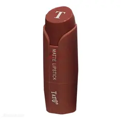 رژ لب جامد تاتو TATO مات مدل MATTE LIPSTICK شماره T101
