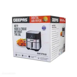سرخ کن رژیمی دیجیتالی جیپاس GEEPAS مدل GAF37510 ظرفیت 5 لیتر