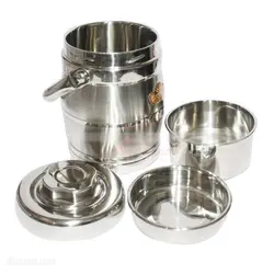 فلاسک سه طبقه نگهداری غذا FENGTIANLI ظرفیت 2/8 لیتر