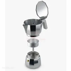 قهوه جوش و اسپرسو ساز دستی رو گازی مدل 1 Cup - فروشگاه اینترنتی زیبا مد