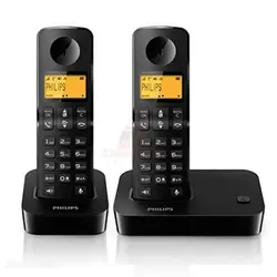 دستگاه تلفن بی سیم فیلیپس PHILIPS مدل D200