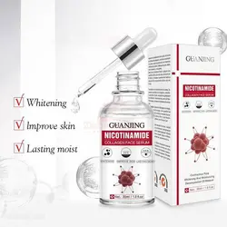 سرم کلاژن جوانسازی GUANJING مدل نیکوتین آمید 30 میلی لیتر