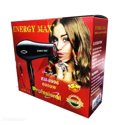 سشوار حرفه ای انرژی مکس ENERGY MAX مدل EM-8996