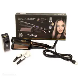 اتو مو حرفه ای مخصوص کراتینه روزیا ROZIA مدل HR-756