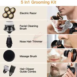 ریش تراش پنج کاره روزیا مدل ROZIAPRO HT986