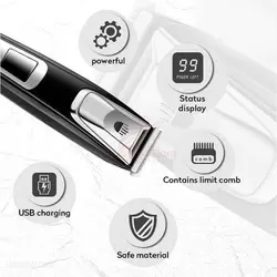 ماشین اصلاح موی سر و صورت کیمی مدل KM-PG103