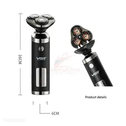 ماشین ریش تراش دیجیتالی سه کاره VGR مدل V-313