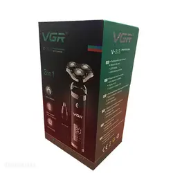 ماشین ریش تراش دیجیتالی سه کاره VGR مدل V-313
