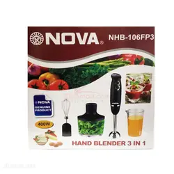 گوشت‌کوب برقی 3 کاره نوا مدل NOVA NHB-106FP3