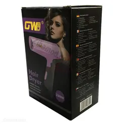 سشوار مسافرتی نیمه حرفه ای GW مدل GW-6600 - فروشگاه اینترنتی زیبا مد
