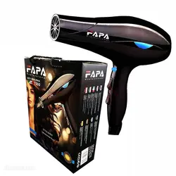 سشوار حرفه ای فاپا مدل FP:6102 قدرت 7000W - فروشگاه اینترنتی زیبا مد