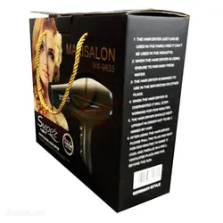 سشوار حرفه ای MAXISALON مدل MX-9833 قدرت 7000W