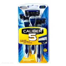 خود تراش مردانه پرسونا مدل Caliber 5 بسته 3 عددی