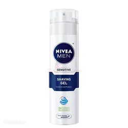 ژل اصلاح مردانه نیوآ سری Men مدل Sensitive حجم 200 میلی لیتر رنگ کربنی