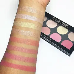 پالت رژگونه و هایلایتر Blush Goddess رولوشن