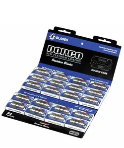 تیغ سنتی دورکو مدل HQ مجموعه 20 عددی شامل هر بسته 10 عدد