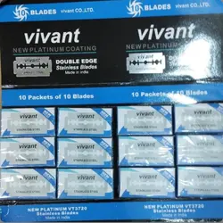 تیغ سنتی ویوانت بسته 20 عددی