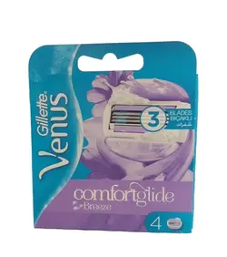 تیغ یدک ژیلت مدل venus comfortglide بسته 4 عددی