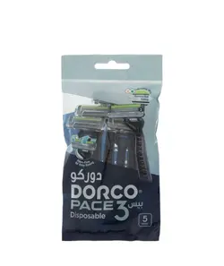 خودتراش دورکو مدل pace 3 Disposable بسته 5 عددی