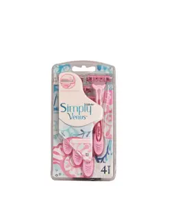 خودتراش ژیلت مدل simply venus 3 بسته 4 عددی