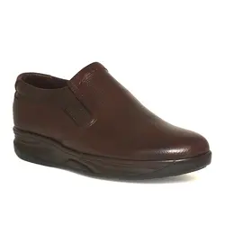 کفش مردانه طبی چرم طبیعی مدل ROYAL قهوه ای