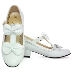 کفش دخترانه پاشنه دار مدل BUTTERFLY سفید