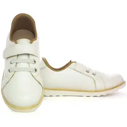 کفش اسپورت JIIL مدل lace-up velcro سفید