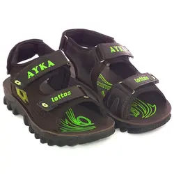 صندل پسرانه AYKA قهوه ای