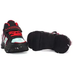 کفش اسپورت ساقدار مدل AIR مشکی قرمز