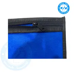 کیف بیمار زیپ دار 25*35 | آبی 60 گرم - آرتا طب