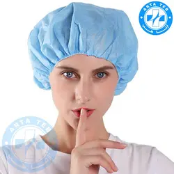 کلاه بیمار یکبار مصرف | آبی 38 گرم - آرتا طب